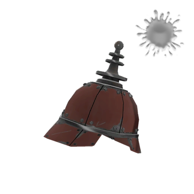 Unusual Platinum Pickelhaube