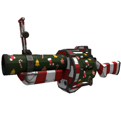 Strange Professional Killstreak Smissmas Village Grenade Launcher (Field-Tested)