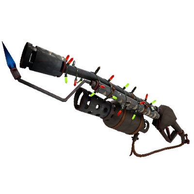 Strange Festivized Piranha Mania Flame Thrower (Minimal Wear)