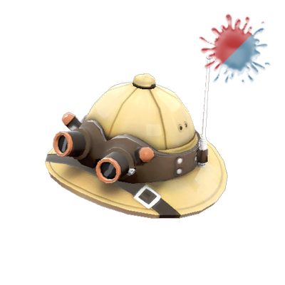 Колониальный шлем лорда Коксвейна необычного типа