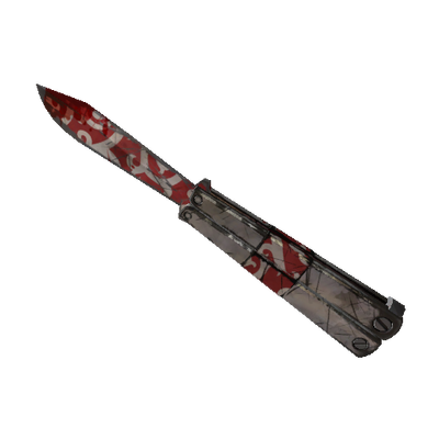 Frost Ornamented Knife (Battle Scarred)