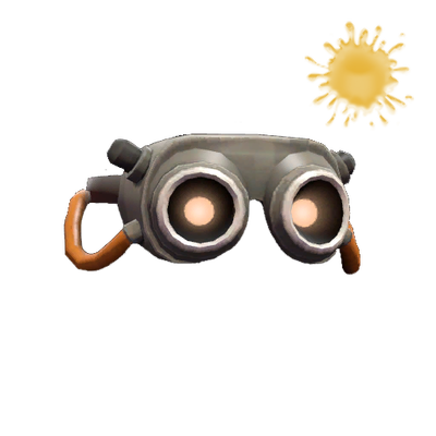 Strange Head Mounted Double Observatory