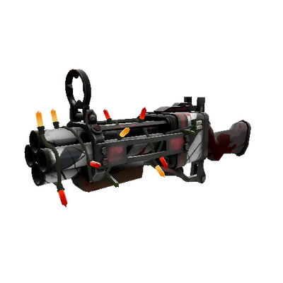 Strange Festivized Bomb Carrier Iron Bomber (Battle Scarred)