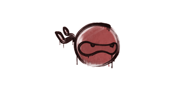Sealed Graffiti | Ninja (Blood Red)
