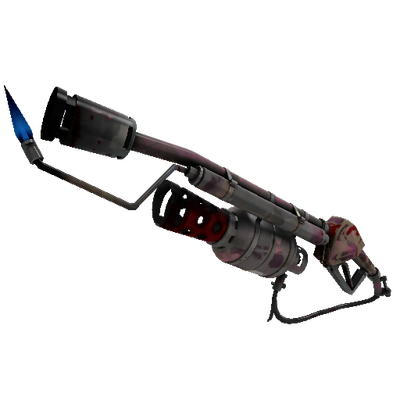 Spectral Shimmered Flame Thrower (Battle Scarred)