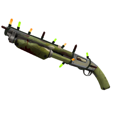 Festivized Woodland Warrior Mk.II Shotgun (Well-Worn)