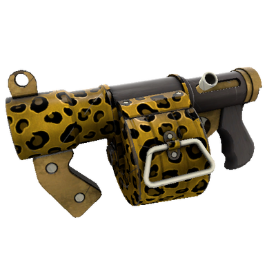 Leopard Printed Stickybomb Launcher (Minimal Wear)