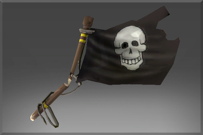Autographed Pirate Slayer's Black Flag