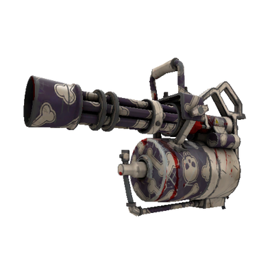 Specialized Killstreak Totally Boned Minigun (Battle Scarred)