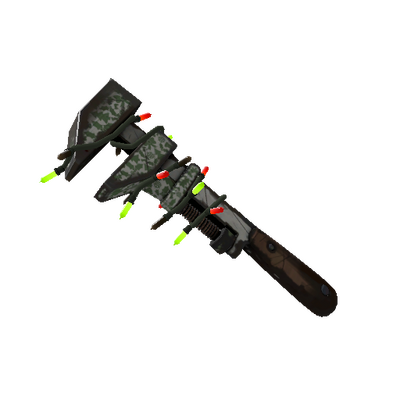 Strange Festivized Killstreak Smissmas Camo Wrench (Field-Tested)