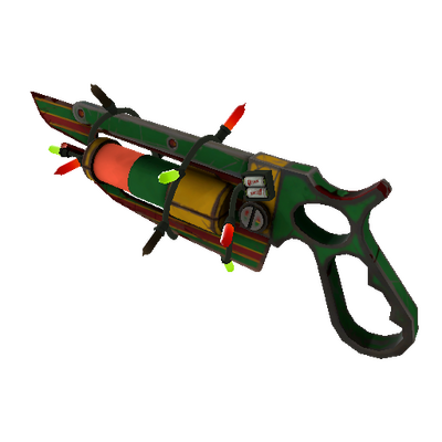 Festivized Winterland Wrapped Ubersaw (Well-Worn)