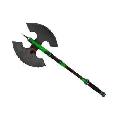 Health and Hell (Green) Scotsman's Skullcutter (Battle Scarred)