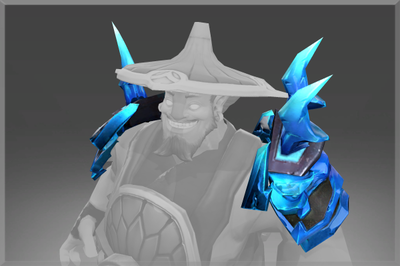 Inscribed Pauldrons of the Raikage Warrior