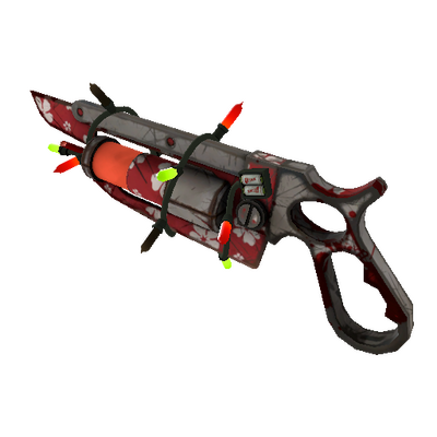 Bloom Buffed Убер-пила (Закалённое в боях) с украшениями странного типа