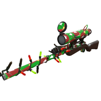 Festivized Gifting Mann's Wrapping Paper Sniper Rifle (Field-Tested)