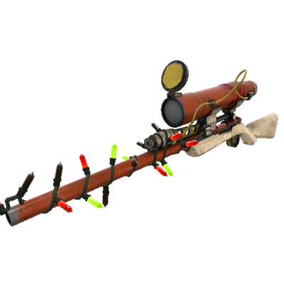 Strange Festivized Killstreak Smalltown Bringdown Mk.II Sniper Rifle (Well-Worn)