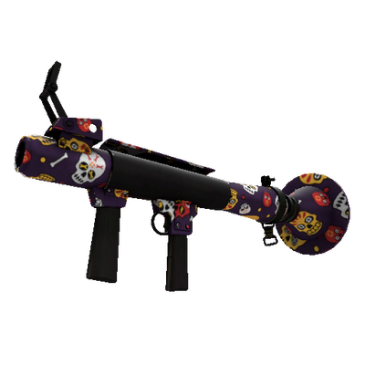 Strange Specialized Killstreak Calavera Canvas Rocket Launcher (Factory New)