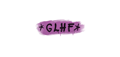 Sealed Graffiti | GLHF (Bazooka Pink)