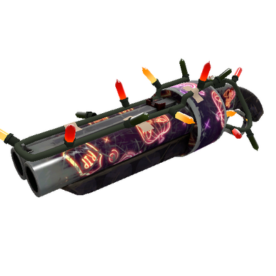 Festivized Neon-ween Scattergun (Well-Worn)