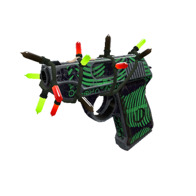 Festivized Raving Dead Pistol (Well-Worn)