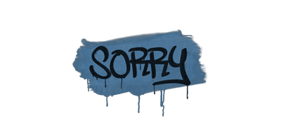 Sealed Graffiti | Sorry (Monarch Blue)