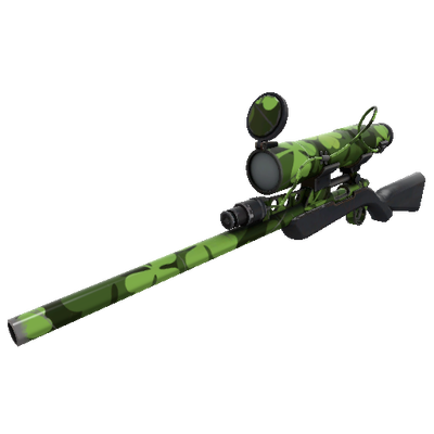 Unusual Clover Camo'd Sniper Rifle (Field-Tested)