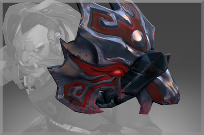 Inscribed Winter Lineage Pauldron of the Grey Ghost