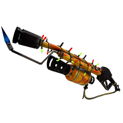 Festivized Killstreak Fire Glazed Flame Thrower (Field-Tested)