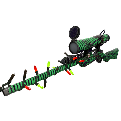Festivized Raving Dead Sniper Rifle (Well-Worn)