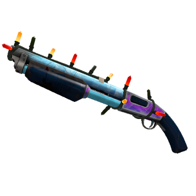 Festivized Specialized Killstreak Frozen Aurora Shotgun (Well-Worn)