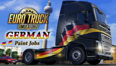Euro Truck Simulator 2 - German Paint Jobs Pack