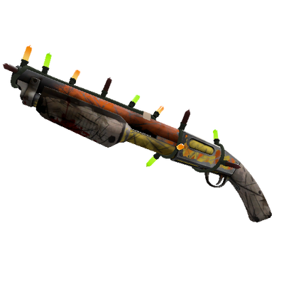 Festivized Lightning Rod Shotgun (Battle Scarred)