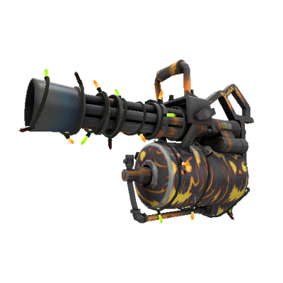 Festivized Kiln and Conquer Minigun (Field-Tested)
