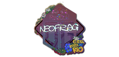 Sticker | NEOFRAG (Glitter) | Rio 2022