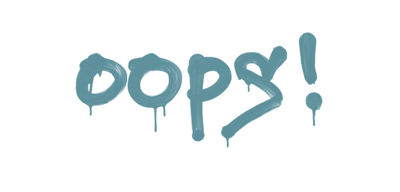 Sealed Graffiti | Oops (Wire Blue)