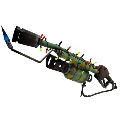 Festivized Quack Canvassed Flame Thrower (Well-Worn)