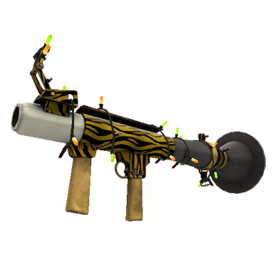 Festivized Killstreak Tiger Buffed Rocket Launcher (Minimal Wear)