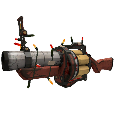 Strange Festivized Civic Duty Mk.II Grenade Launcher (Battle Scarred)