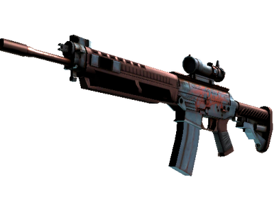 StatTrak™ SG 553 | Ol' Rusty (Well-Worn)