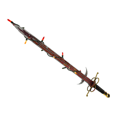 Unusual Festivized Professional Killstreak Organ-ically Hellraised Claidheamh Mòr (Well-Worn)