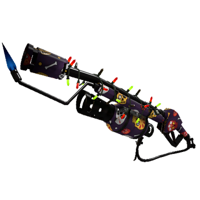 Festivized Killstreak Calavera Canvas Flame Thrower (Factory New)