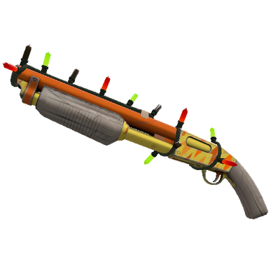 Strange Festivized Lightning Rod Shotgun (Minimal Wear)