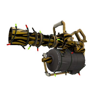 Tiger Buffed Пулемёт (Немного поношенное) с украшениями странного типа