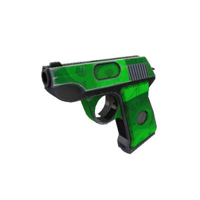 Strange Health and Hell (Green) Pistol (Field-Tested)