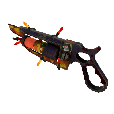 Strange Festivized Candy Coated Ubersaw (Battle Scarred)