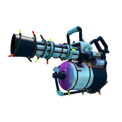 Festivized Specialized Killstreak Frozen Aurora Minigun (Factory New)