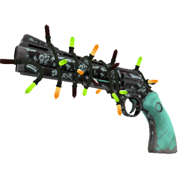 Festivized Killstreak Broken Bones Revolver (Well-Worn)