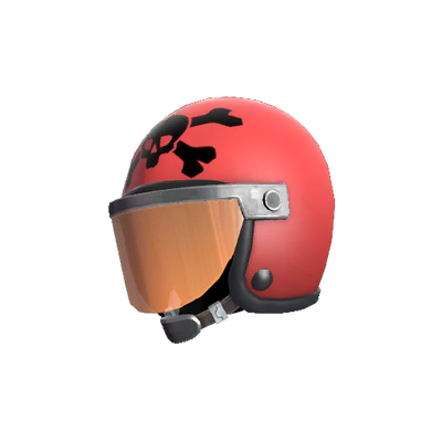 Unusual Death Racer's Helmet