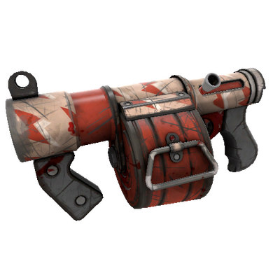 Team Charged Stickybomb Launcher (Battle Scarred)