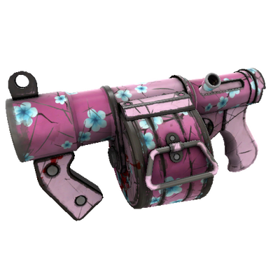 Strange Hana Stickybomb Launcher (Well-Worn)